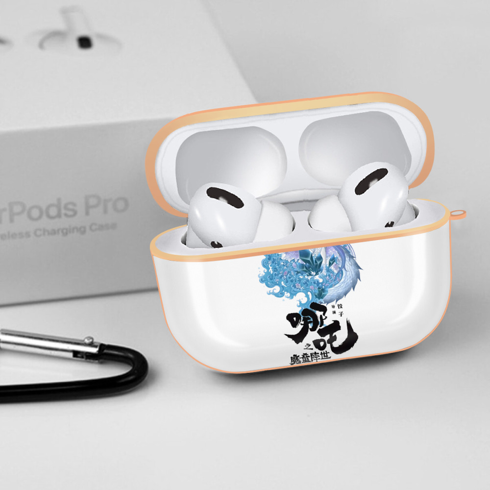 Ne Zha 2 ナタ 魔童の大暴れ 【AirPods Pro用】ハードシェル保護ケース｜耐衝撃・防指紋・カラビナ付き商品仕様