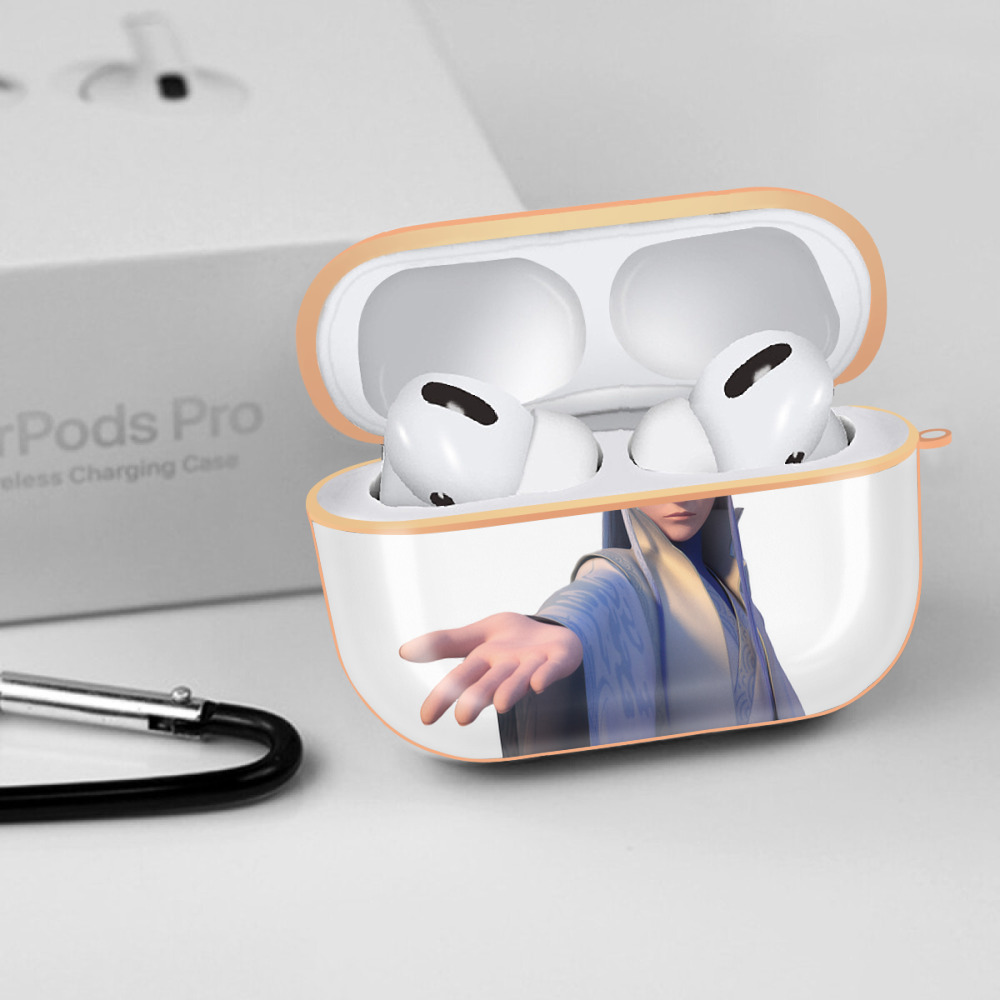Ne Zha 2 ナタ 魔童の大暴れ 【AirPods Pro用】ハードシェル保護ケース｜耐衝撃・防指紋・カラビナ付き商品仕様
