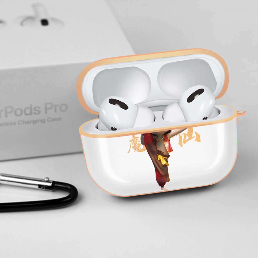 Ne Zha 2 ナタ 魔童の大暴れ 【AirPods Pro用】ハードシェル保護ケース｜耐衝撃・防指紋・カラビナ付き商品仕様