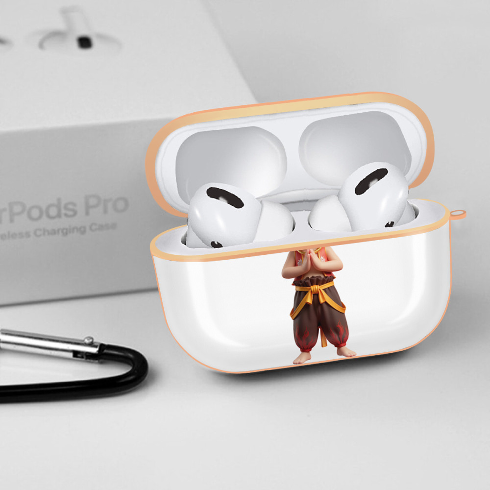 Ne Zha 2 ナタ 魔童の大暴れ 【AirPods Pro用】ハードシェル保護ケース｜耐衝撃・防指紋・カラビナ付き商品仕様