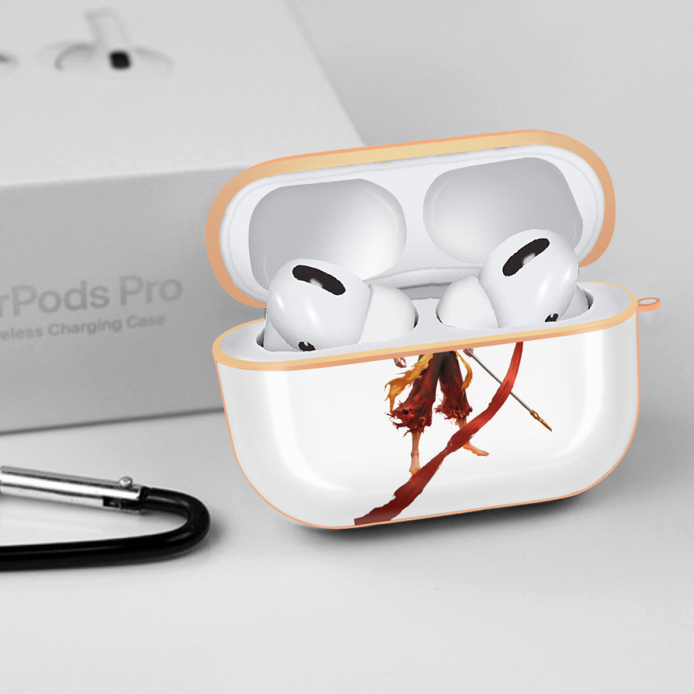 Ne Zha 2 ナタ 魔童の大暴れ 【AirPods Pro用】ハードシェル保護ケース｜耐衝撃・防指紋・カラビナ付き商品仕様