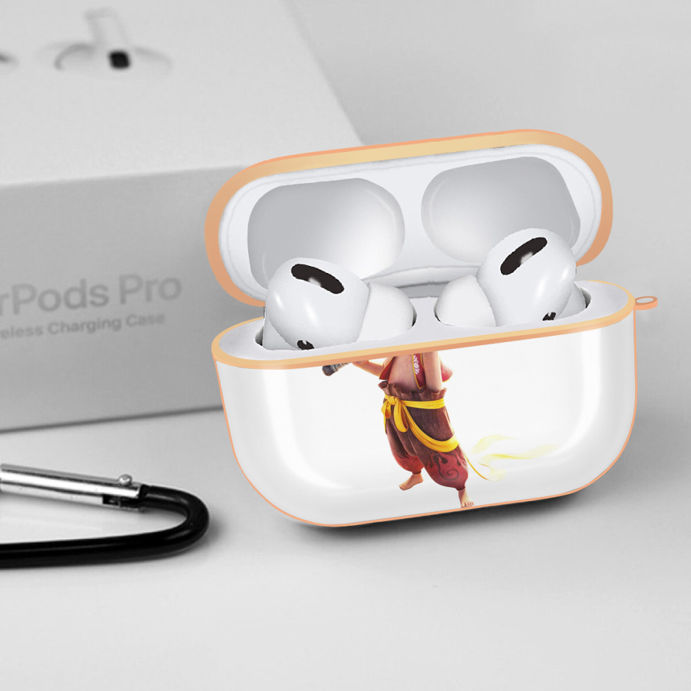 Ne Zha 2 ナタ 魔童の大暴れ 【AirPods Pro用】ハードシェル保護ケース｜耐衝撃・防指紋・カラビナ付き商品仕様