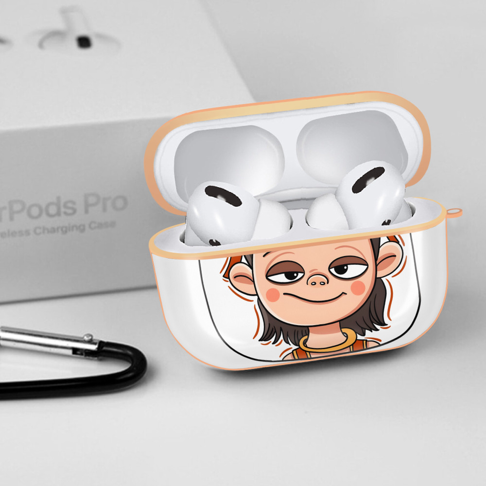 Ne Zha 2 ナタ 魔童の大暴れ 【AirPods Pro用】ハードシェル保護ケース｜耐衝撃・防指紋・カラビナ付き商品仕様