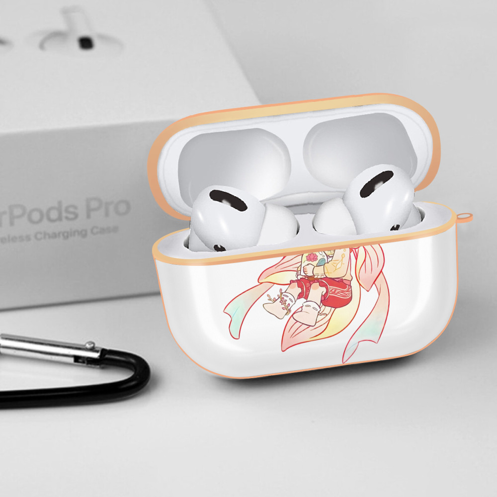 Ne Zha 2 ナタ 魔童の大暴れ 【AirPods Pro用】ハードシェル保護ケース｜耐衝撃・防指紋・カラビナ付き商品仕様