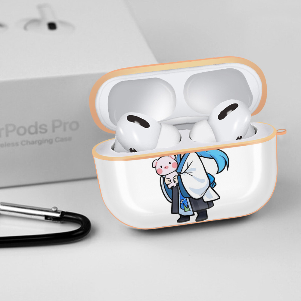 Ne Zha 2 ナタ 魔童の大暴れ 【AirPods Pro用】ハードシェル保護ケース｜耐衝撃・防指紋・カラビナ付き商品仕様