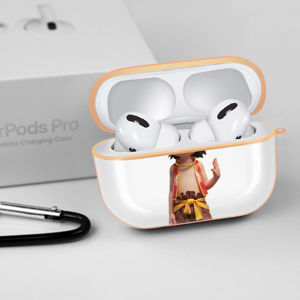 Ne Zha 2 ナタ 魔童の大暴れ 【AirPods Pro用】ハードシェル保護ケース｜耐衝撃・防指紋・カラビナ付き商品仕様