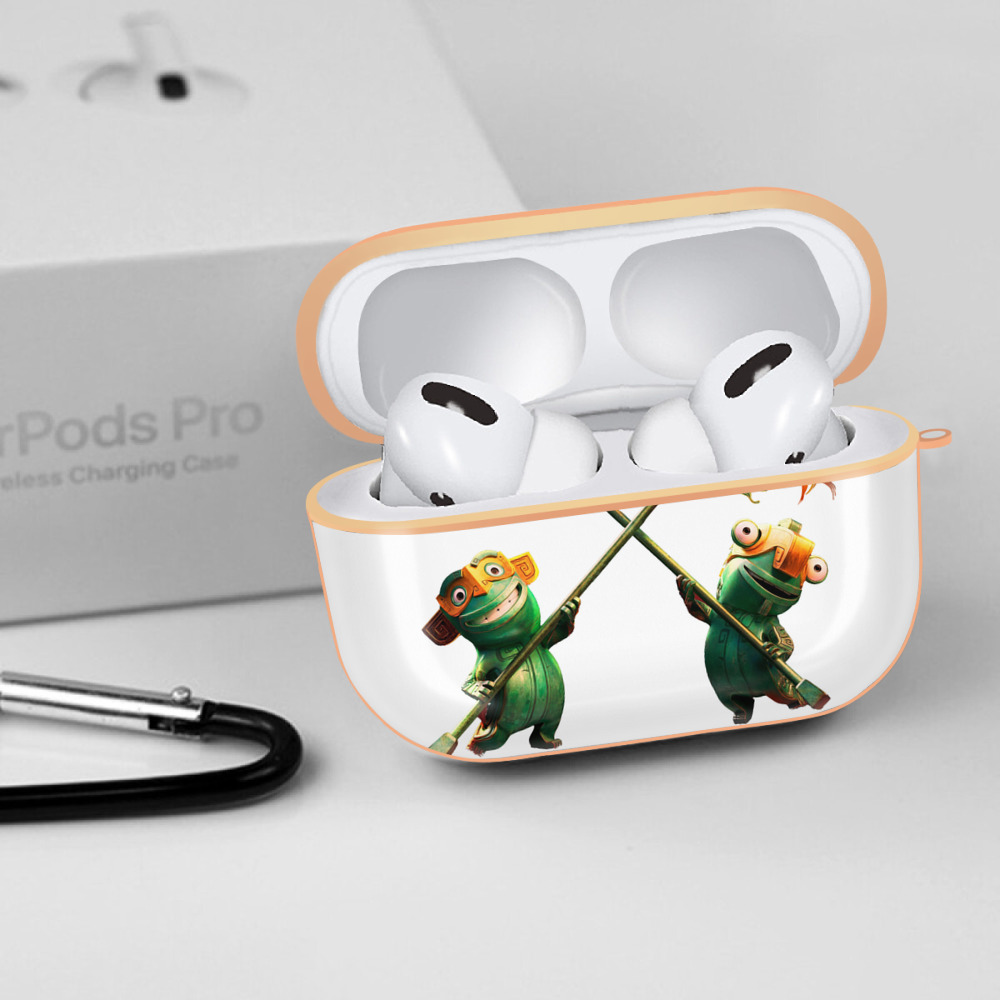 Ne Zha 2 ナタ 魔童の大暴れ 【AirPods Pro用】ハードシェル保護ケース｜耐衝撃・防指紋・カラビナ付き商品仕様