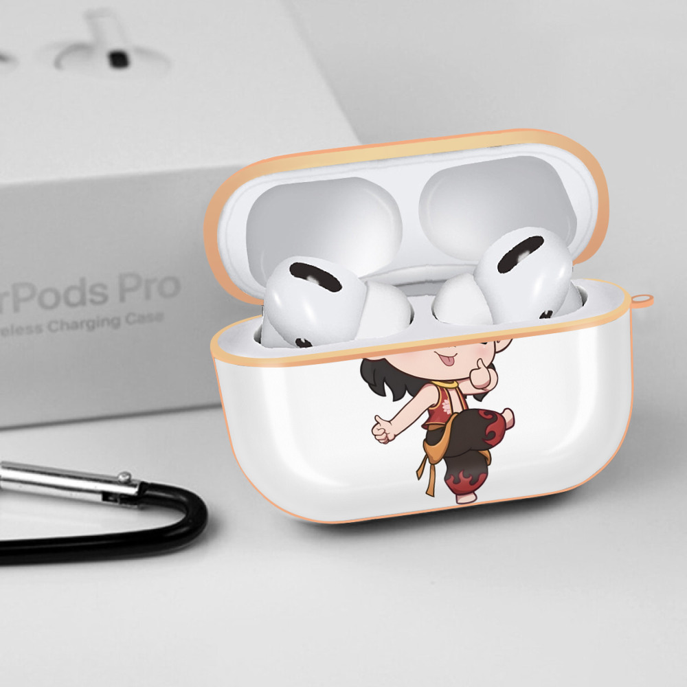 Ne Zha 2 ナタ 魔童の大暴れ 【AirPods Pro用】ハードシェル保護ケース｜耐衝撃・防指紋・カラビナ付き商品仕様