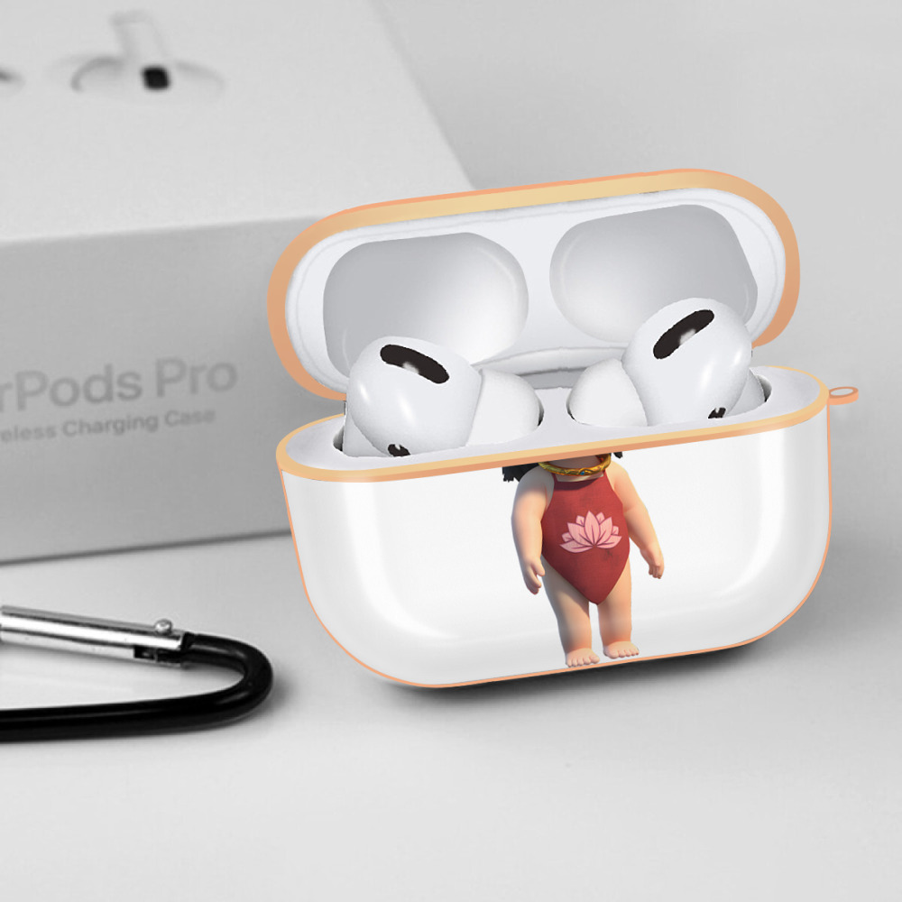 Ne Zha 2 ナタ 魔童の大暴れ 【AirPods Pro用】ハードシェル保護ケース｜耐衝撃・防指紋・カラビナ付き商品仕様