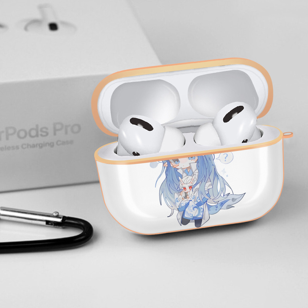 Ne Zha 2 ナタ 魔童の大暴れ 【AirPods Pro用】ハードシェル保護ケース｜耐衝撃・防指紋・カラビナ付き商品仕様