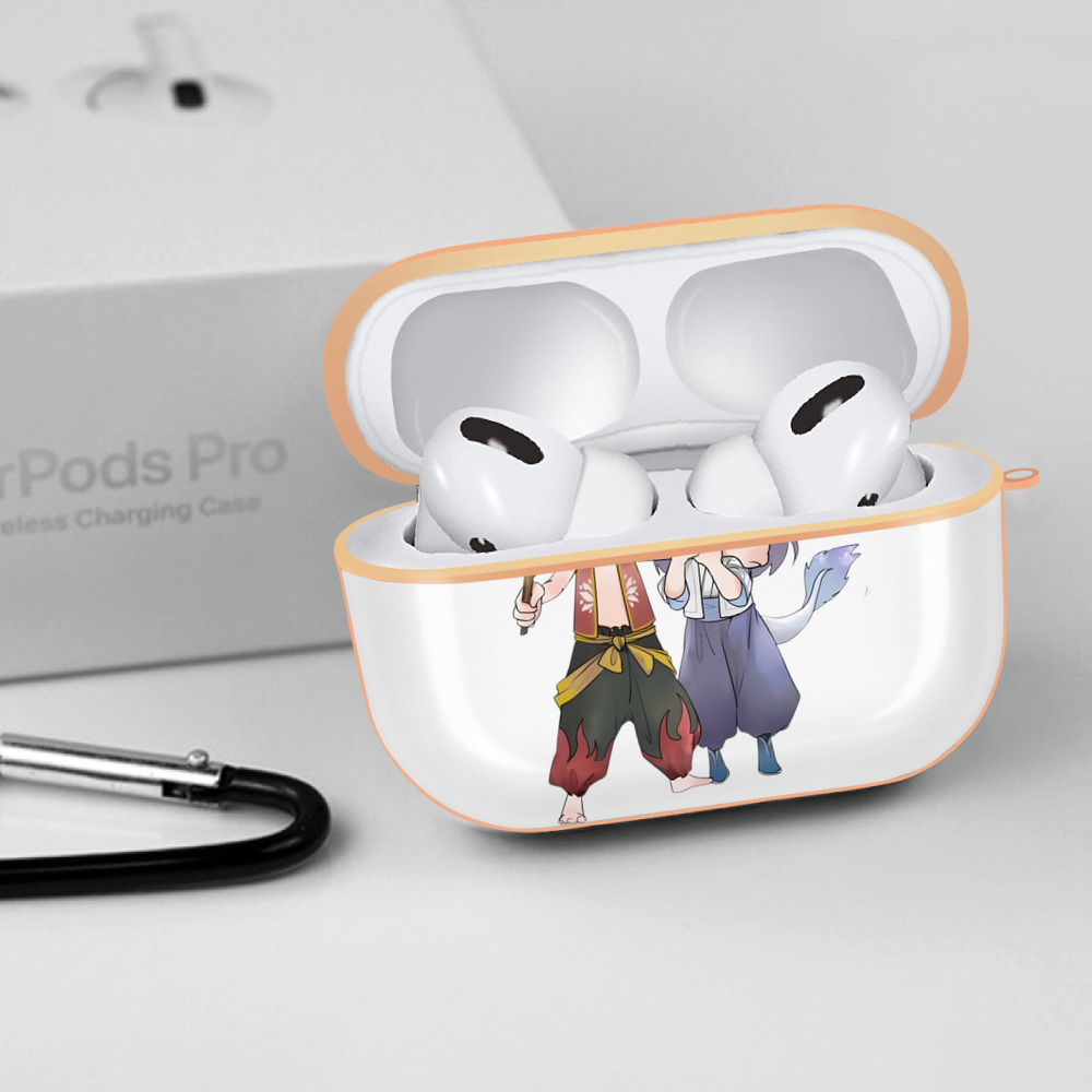 Ne Zha 2 ナタ 魔童の大暴れ 【AirPods Pro用】ハードシェル保護ケース｜耐衝撃・防指紋・カラビナ付き商品仕様