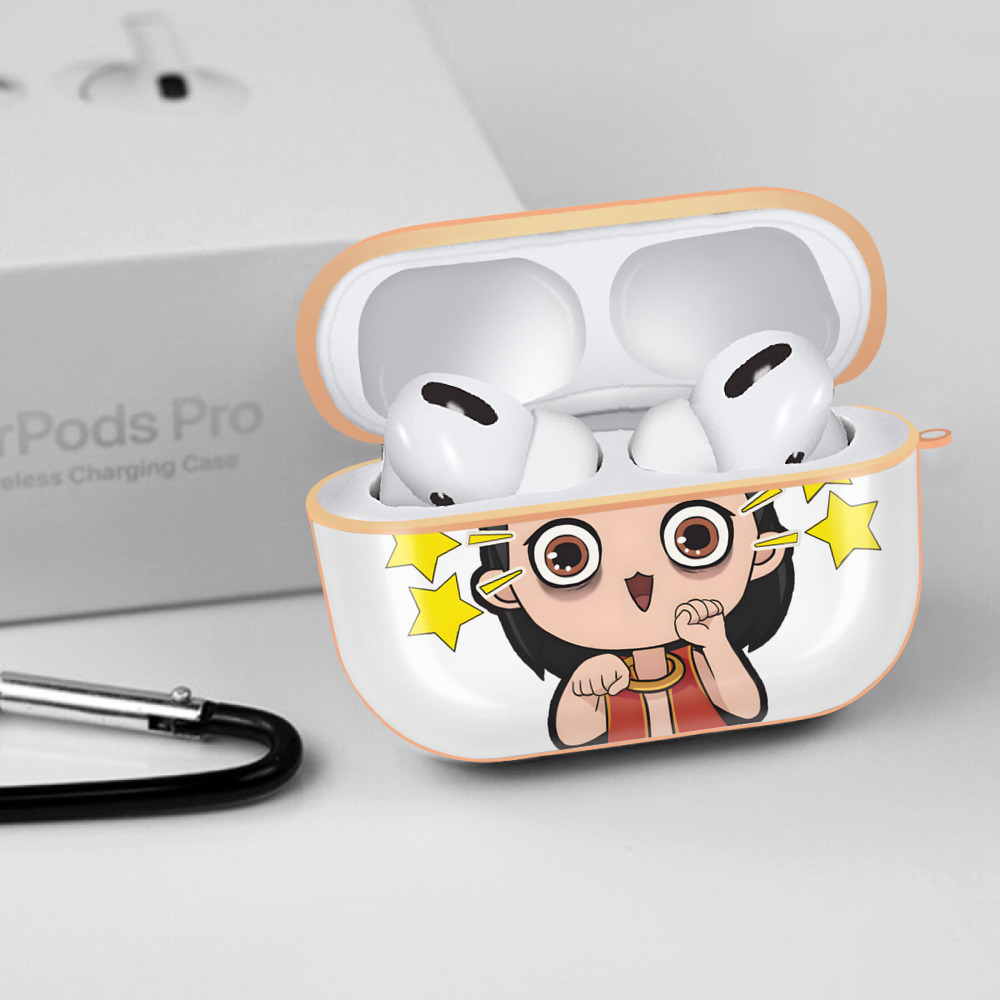 Ne Zha 2 ナタ 魔童の大暴れ 【AirPods Pro用】ハードシェル保護ケース｜耐衝撃・防指紋・カラビナ付き商品仕様