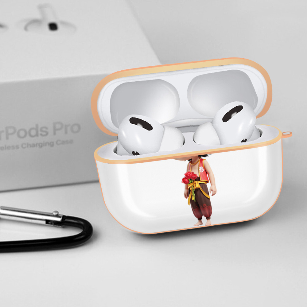 Ne Zha 2 ナタ 魔童の大暴れ 【AirPods Pro用】ハードシェル保護ケース｜耐衝撃・防指紋・カラビナ付き商品仕様