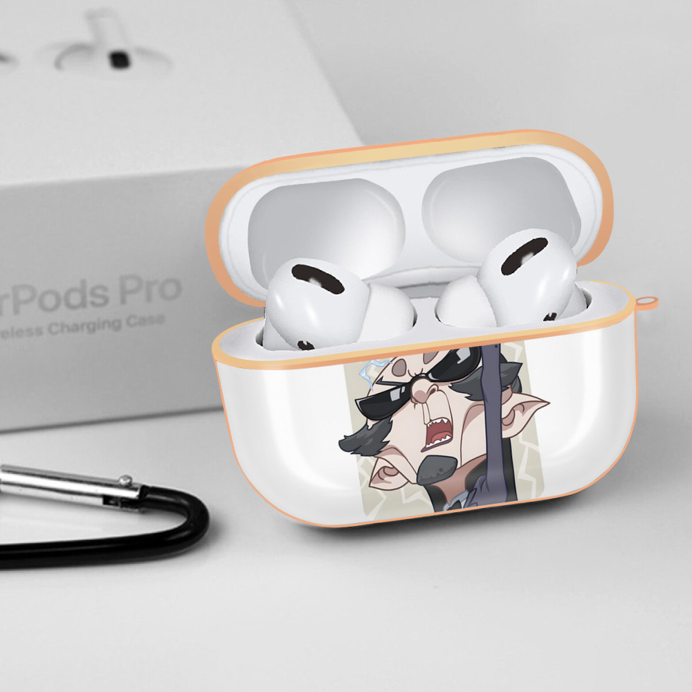 Ne Zha 2 ナタ 魔童の大暴れ 【AirPods Pro用】ハードシェル保護ケース｜耐衝撃・防指紋・カラビナ付き商品仕様