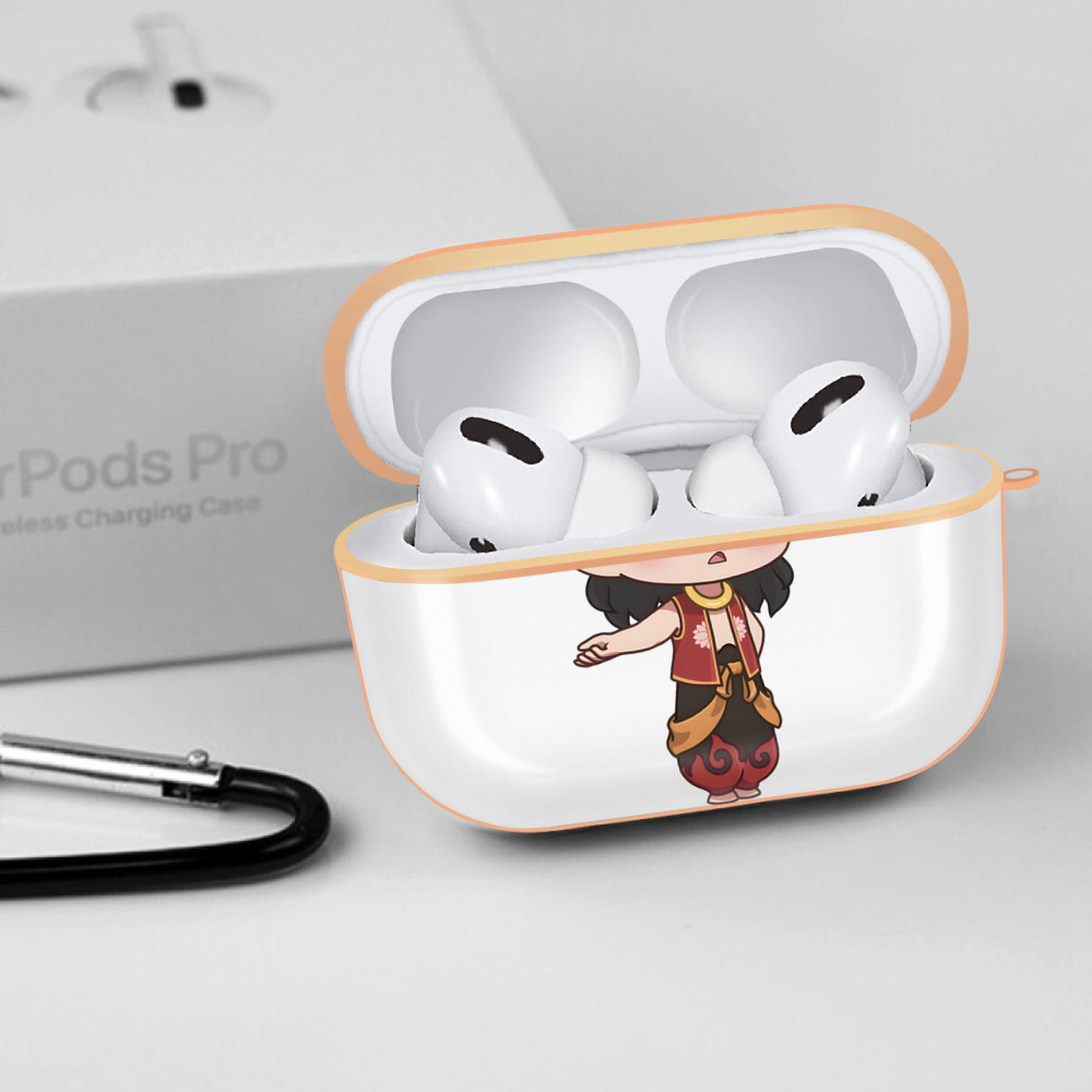 Ne Zha 2 ナタ 魔童の大暴れ 【AirPods Pro用】ハードシェル保護ケース｜耐衝撃・防指紋・カラビナ付き商品仕様