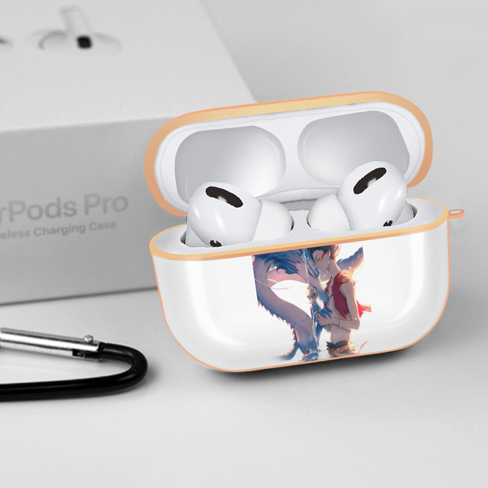 Ne Zha 2 ナタ 魔童の大暴れ 【AirPods Pro用】ハードシェル保護ケース｜耐衝撃・防指紋・カラビナ付き商品仕様