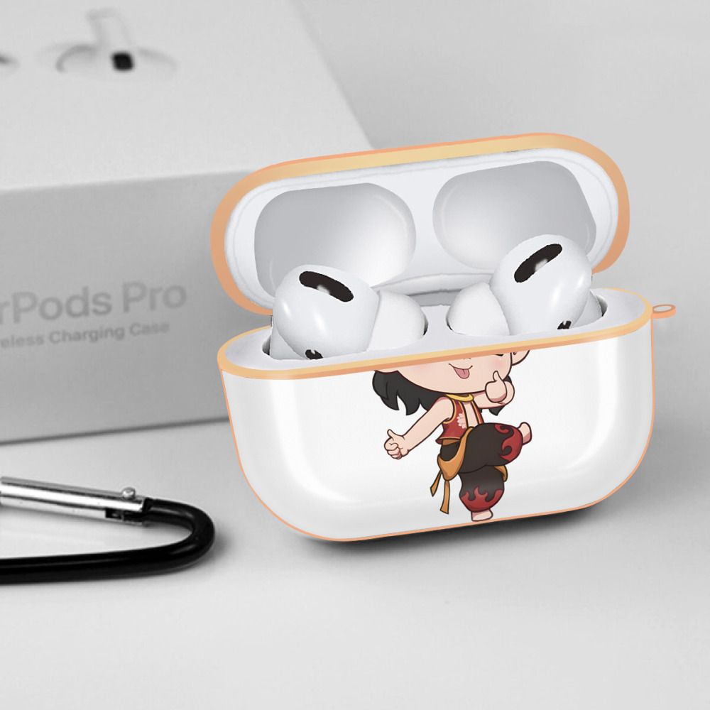 Ne Zha 2 ナタ 魔童の大暴れ 【AirPods Pro用】ハードシェル保護ケース｜耐衝撃・防指紋・カラビナ付き商品仕様