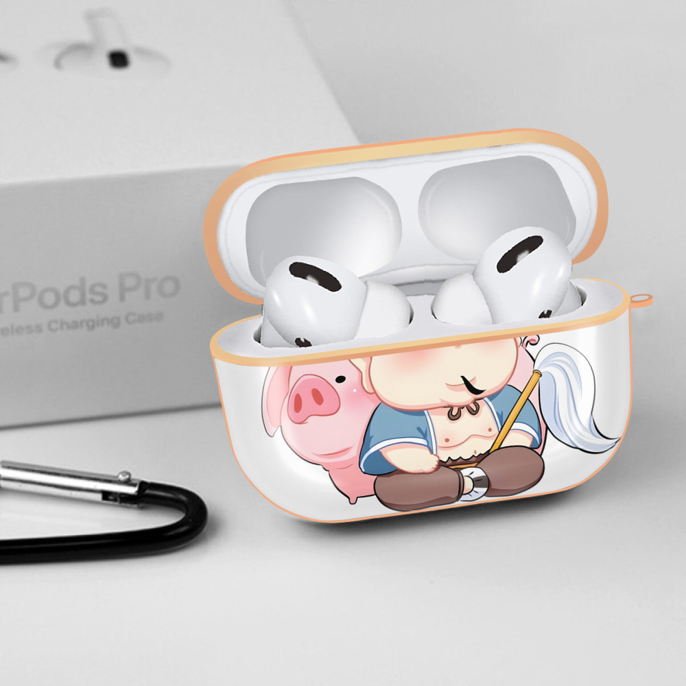 Ne Zha 2 ナタ 魔童の大暴れ 【AirPods Pro用】ハードシェル保護ケース｜耐衝撃・防指紋・カラビナ付き商品仕様