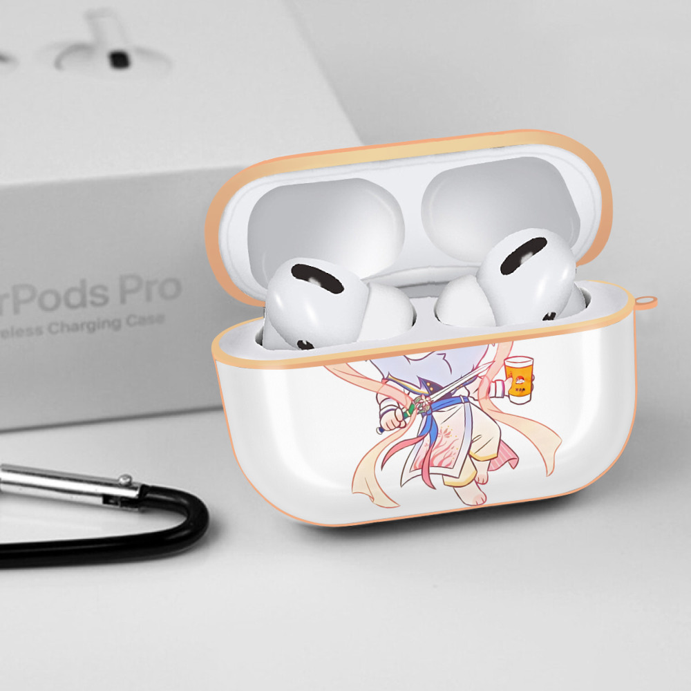 Ne Zha 2 ナタ 魔童の大暴れ 【AirPods Pro用】ハードシェル保護ケース｜耐衝撃・防指紋・カラビナ付き商品仕様