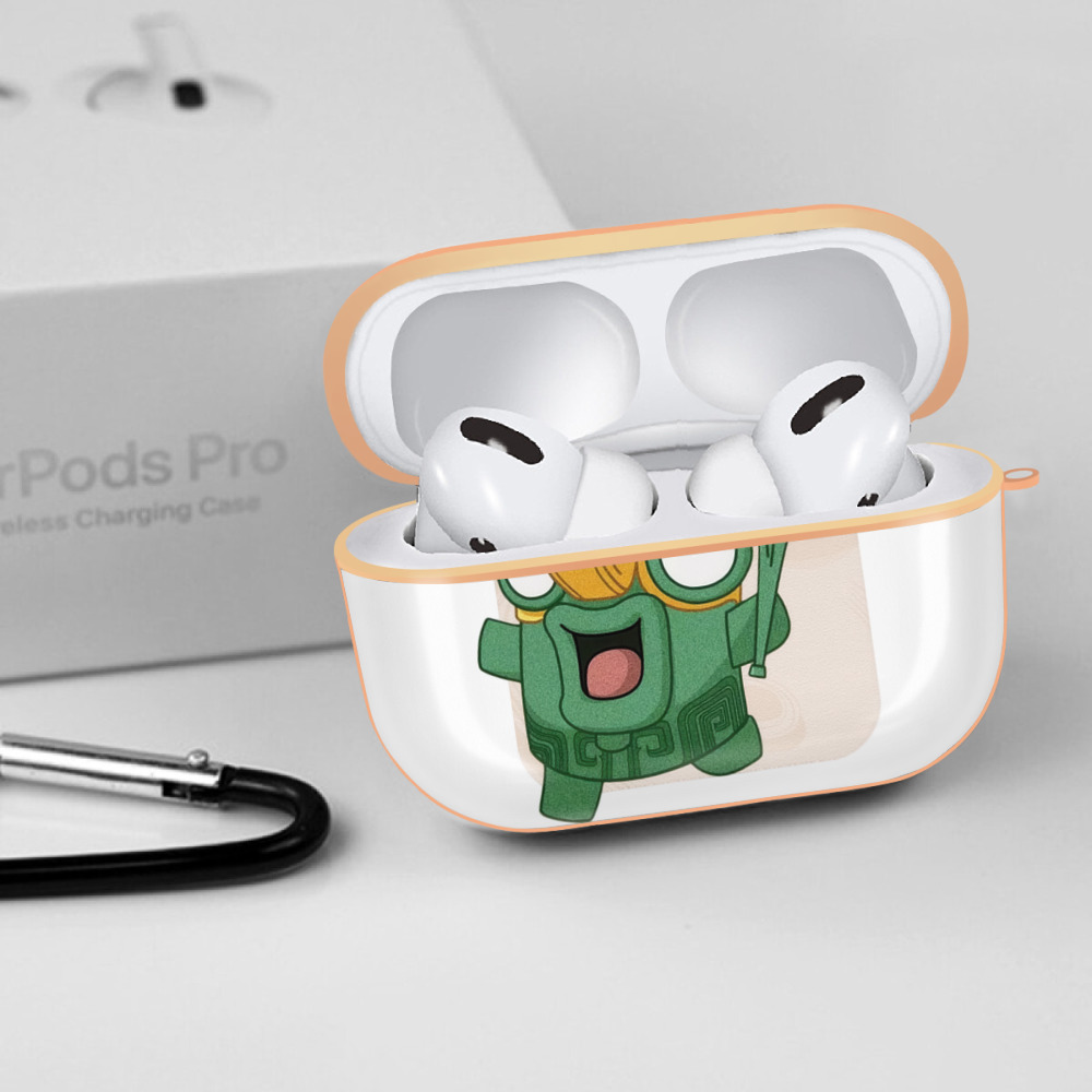 Ne Zha 2 ナタ 魔童の大暴れ 【AirPods Pro用】ハードシェル保護ケース｜耐衝撃・防指紋・カラビナ付き商品仕様