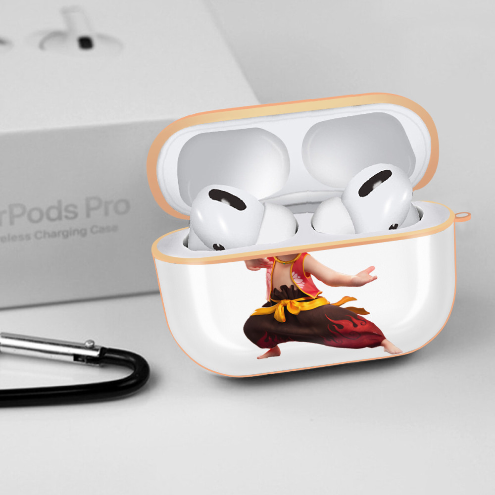 Ne Zha 2 ナタ 魔童の大暴れ 【AirPods Pro用】ハードシェル保護ケース｜耐衝撃・防指紋・カラビナ付き商品仕様