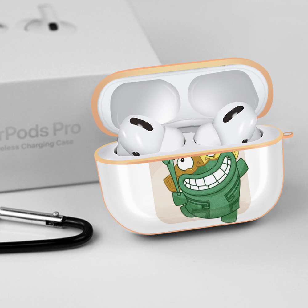 Ne Zha 2 ナタ 魔童の大暴れ 【AirPods Pro用】ハードシェル保護ケース｜耐衝撃・防指紋・カラビナ付き商品仕様