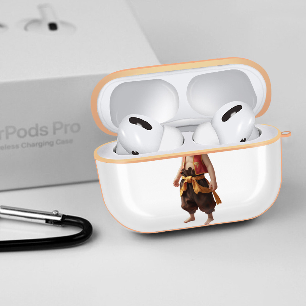 Ne Zha 2 ナタ 魔童の大暴れ 【AirPods Pro用】ハードシェル保護ケース｜耐衝撃・防指紋・カラビナ付き商品仕様