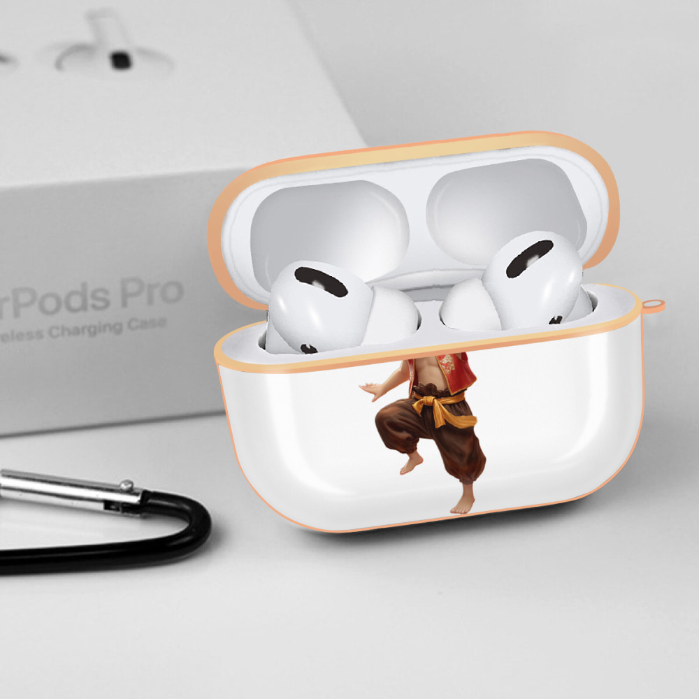 Ne Zha 2 ナタ 魔童の大暴れ 【AirPods Pro用】ハードシェル保護ケース｜耐衝撃・防指紋・カラビナ付き商品仕様