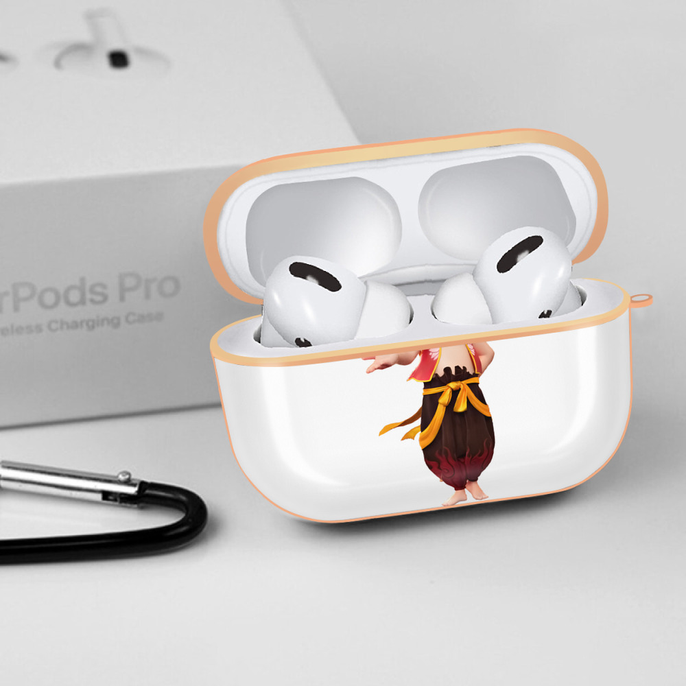 Ne Zha 2 ナタ 魔童の大暴れ 【AirPods Pro用】ハードシェル保護ケース｜耐衝撃・防指紋・カラビナ付き商品仕様