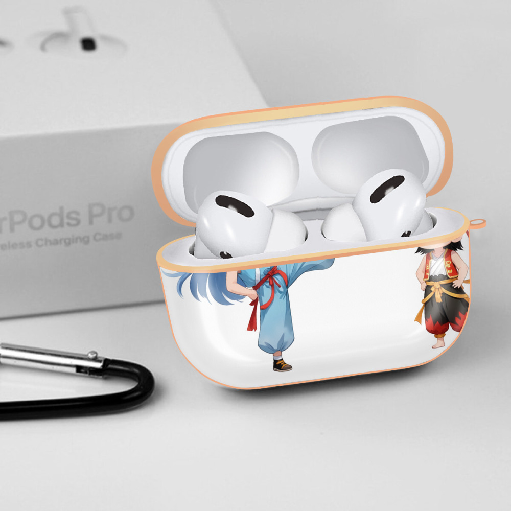 Ne Zha 2 ナタ 魔童の大暴れ 【AirPods Pro用】ハードシェル保護ケース｜耐衝撃・防指紋・カラビナ付き商品仕様