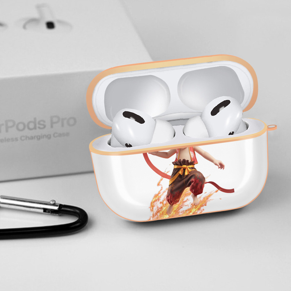 Ne Zha 2 ナタ 魔童の大暴れ 【AirPods Pro用】ハードシェル保護ケース｜耐衝撃・防指紋・カラビナ付き商品仕様