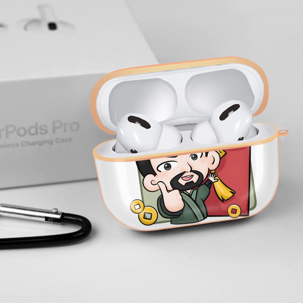 Ne Zha 2 ナタ 魔童の大暴れ 【AirPods Pro用】ハードシェル保護ケース｜耐衝撃・防指紋・カラビナ付き商品仕様