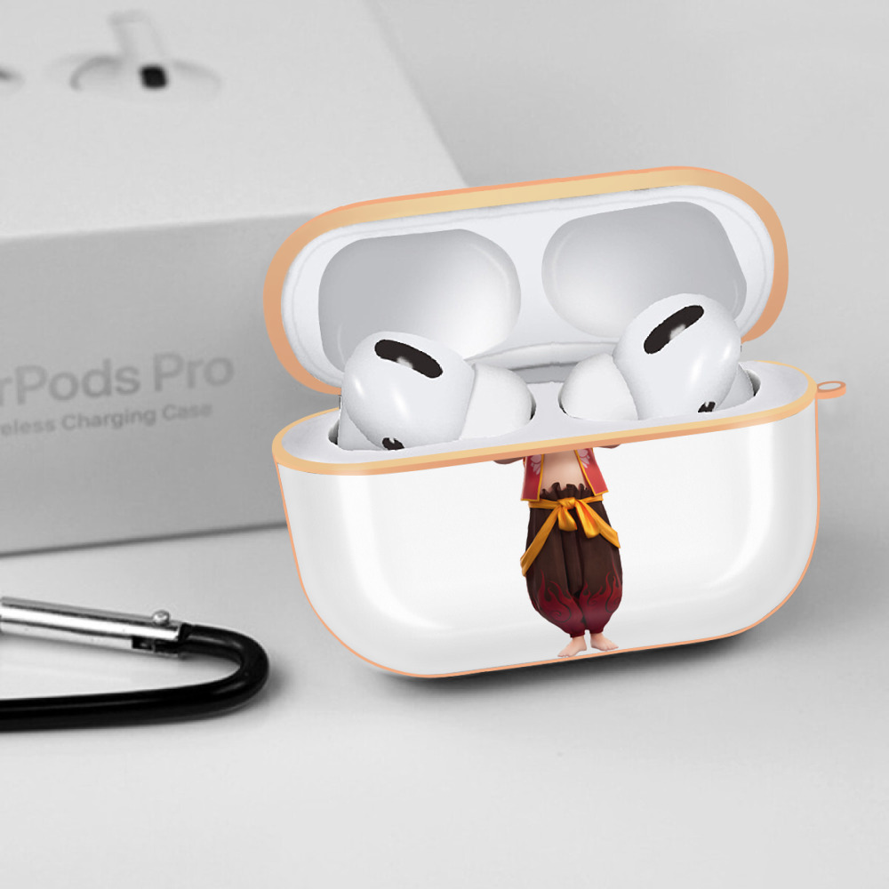 Ne Zha 2 ナタ 魔童の大暴れ 【AirPods Pro用】ハードシェル保護ケース｜耐衝撃・防指紋・カラビナ付き商品仕様