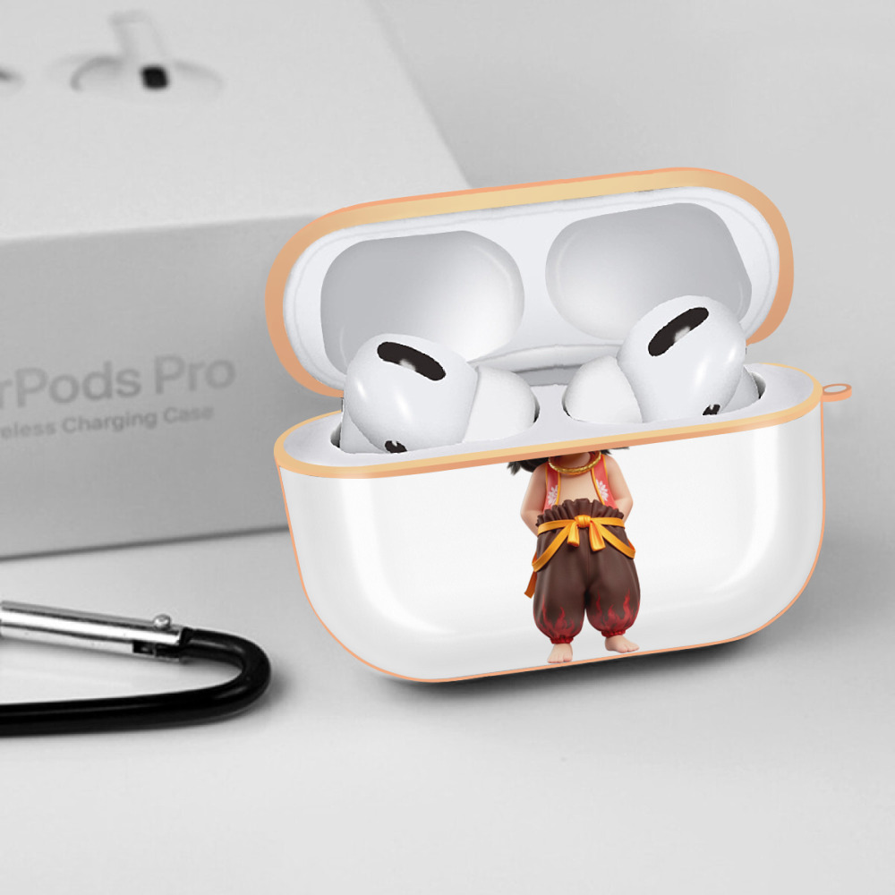 Ne Zha 2 ナタ 魔童の大暴れ 【AirPods Pro用】ハードシェル保護ケース｜耐衝撃・防指紋・カラビナ付き商品仕様