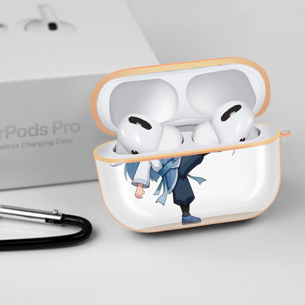 Ne Zha 2 ナタ 魔童の大暴れ 【AirPods Pro用】ハードシェル保護ケース｜耐衝撃・防指紋・カラビナ付き商品仕様