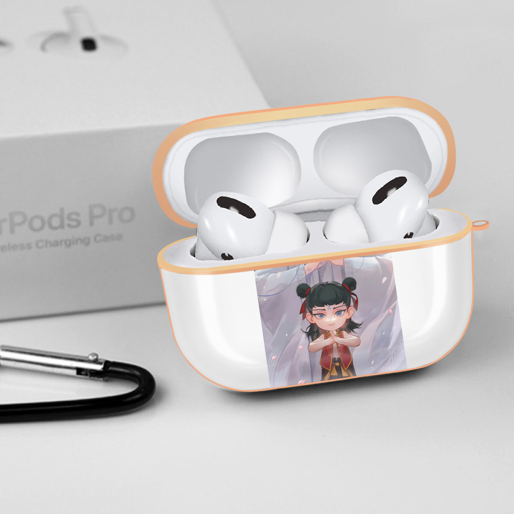 Ne Zha 2 ナタ 魔童の大暴れ 【AirPods Pro用】ハードシェル保護ケース｜耐衝撃・防指紋・カラビナ付き商品仕様