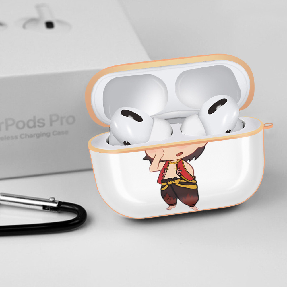Ne Zha 2 ナタ 魔童の大暴れ 【AirPods Pro用】ハードシェル保護ケース｜耐衝撃・防指紋・カラビナ付き商品仕様