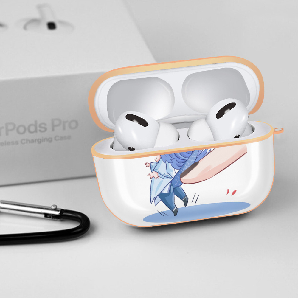 Ne Zha 2 ナタ 魔童の大暴れ 【AirPods Pro用】ハードシェル保護ケース｜耐衝撃・防指紋・カラビナ付き商品仕様