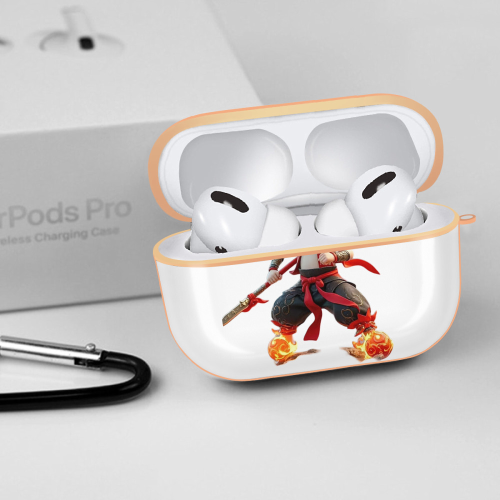Ne Zha 2 ナタ 魔童の大暴れ 【AirPods Pro用】ハードシェル保護ケース｜耐衝撃・防指紋・カラビナ付き商品仕様