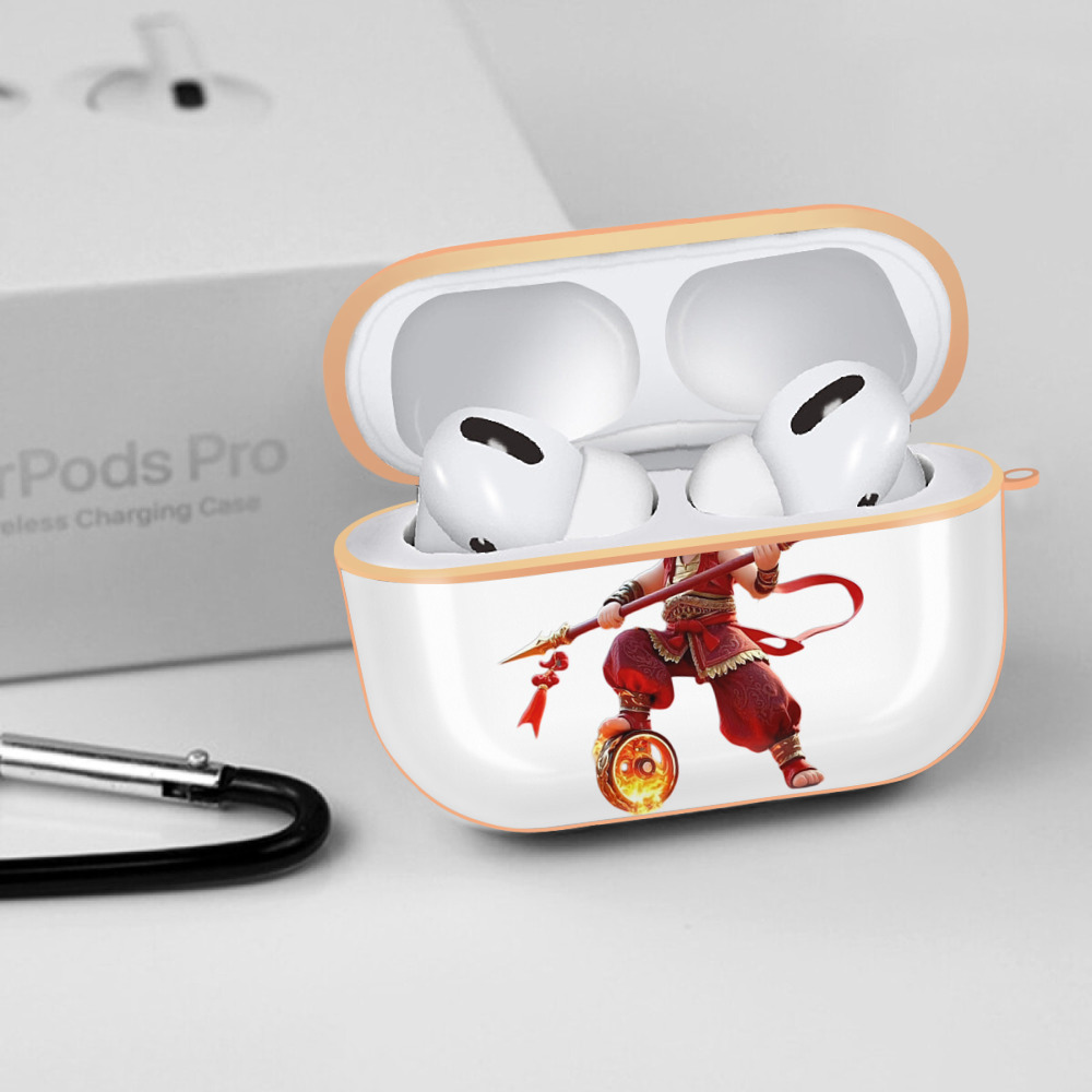 Ne Zha 2 ナタ 魔童の大暴れ 【AirPods Pro用】ハードシェル保護ケース｜耐衝撃・防指紋・カラビナ付き商品仕様