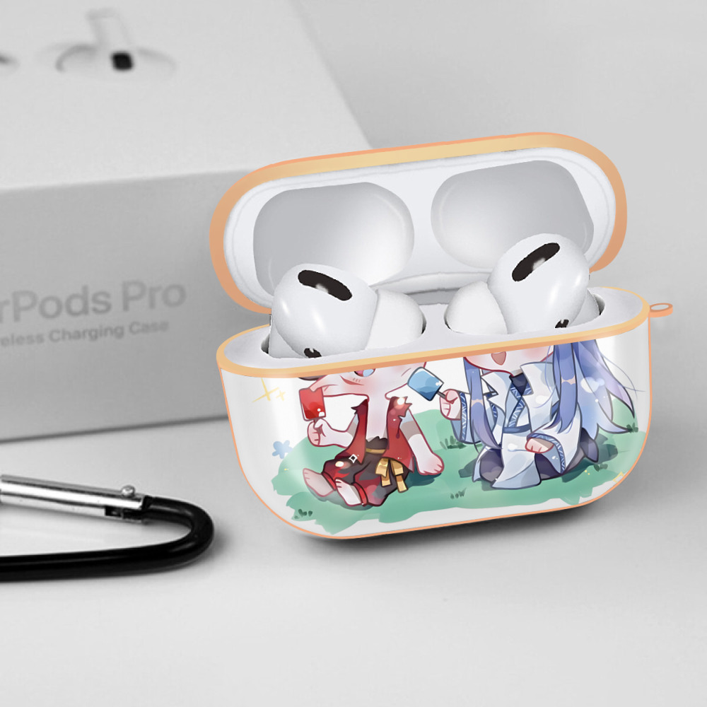 Ne Zha 2 ナタ 魔童の大暴れ 【AirPods Pro用】ハードシェル保護ケース｜耐衝撃・防指紋・カラビナ付き商品仕様