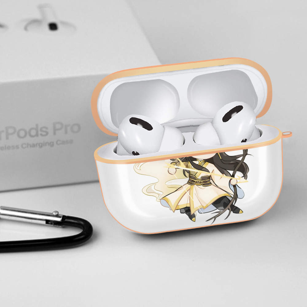 Ne Zha 2 ナタ 魔童の大暴れ 【AirPods Pro用】ハードシェル保護ケース｜耐衝撃・防指紋・カラビナ付き商品仕様