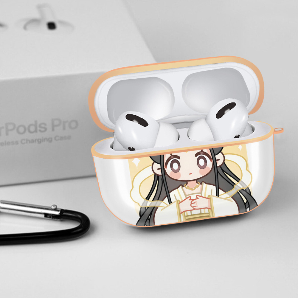 Ne Zha 2 ナタ 魔童の大暴れ 【AirPods Pro用】ハードシェル保護ケース｜耐衝撃・防指紋・カラビナ付き商品仕様