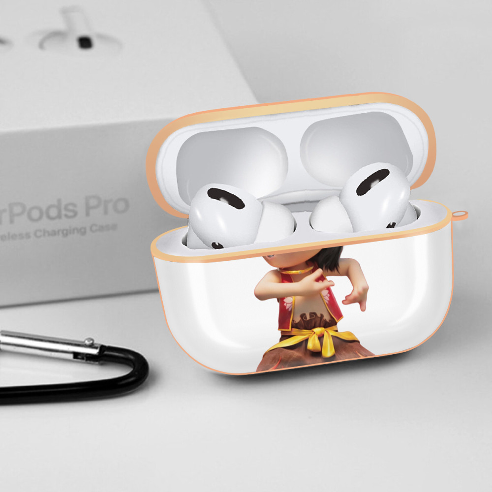 Ne Zha 2 ナタ 魔童の大暴れ 【AirPods Pro用】ハードシェル保護ケース｜耐衝撃・防指紋・カラビナ付き商品仕様