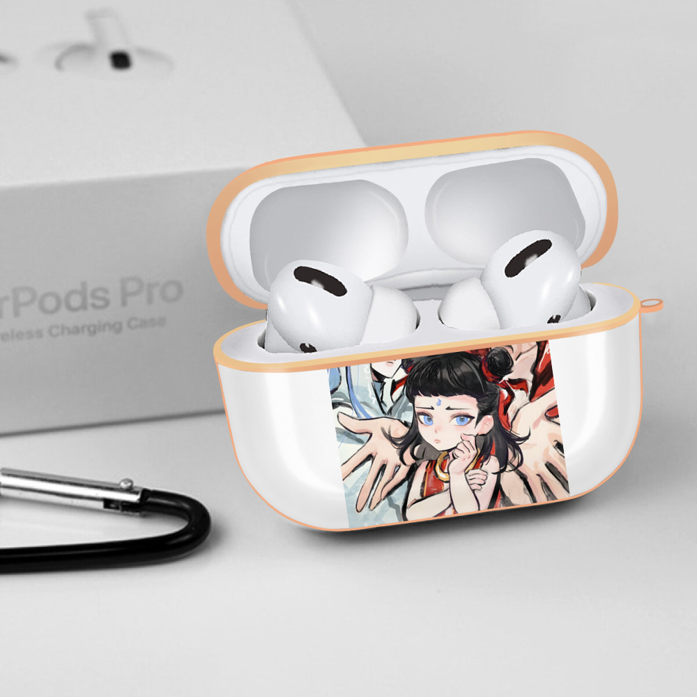 Ne Zha 2 ナタ 魔童の大暴れ 【AirPods Pro用】ハードシェル保護ケース｜耐衝撃・防指紋・カラビナ付き商品仕様