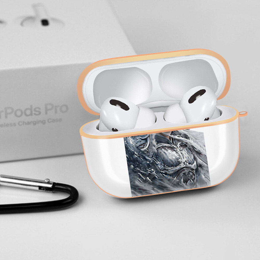 Ne Zha 2 ナタ 魔童の大暴れ 【AirPods Pro用】ハードシェル保護ケース｜耐衝撃・防指紋・カラビナ付き商品仕様