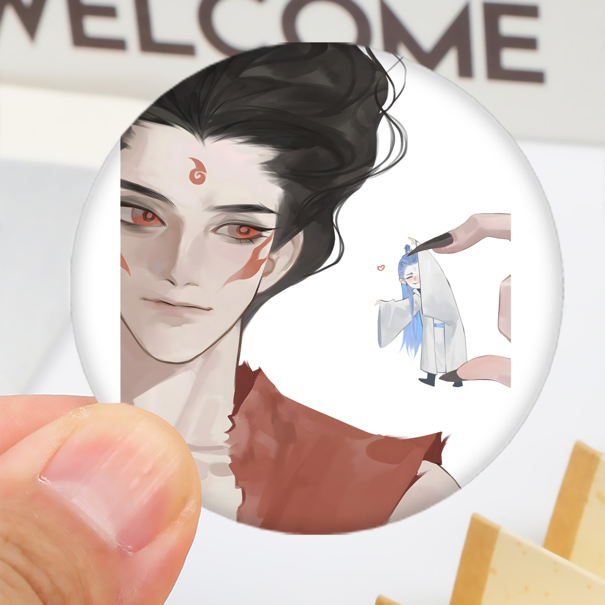 Ne Zha 2 ナタ 魔童の大暴れ 6cm 缶バッジ 複数セット