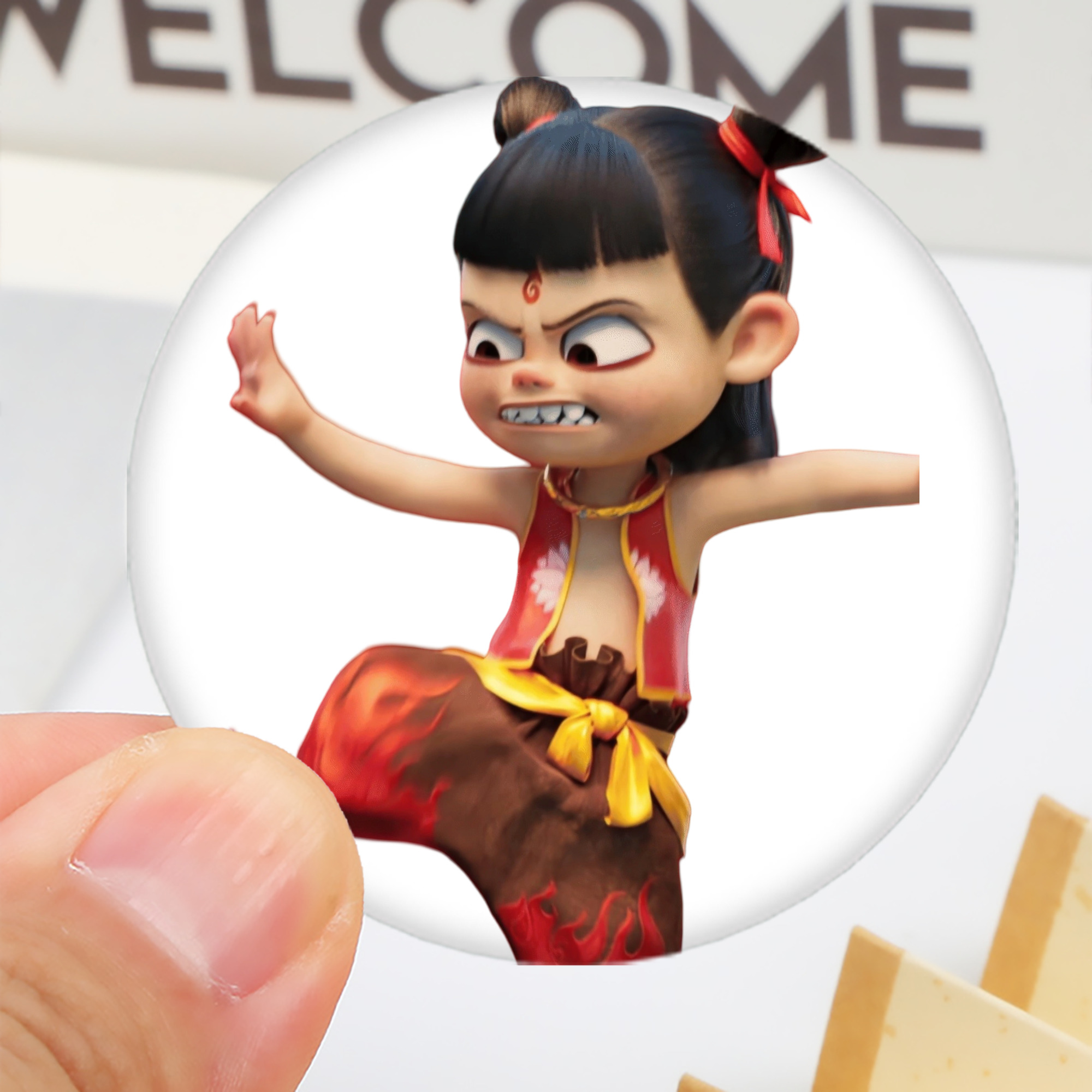 Ne Zha 2 ナタ 魔童の大暴れ 6cm 缶バッジ 複数セット