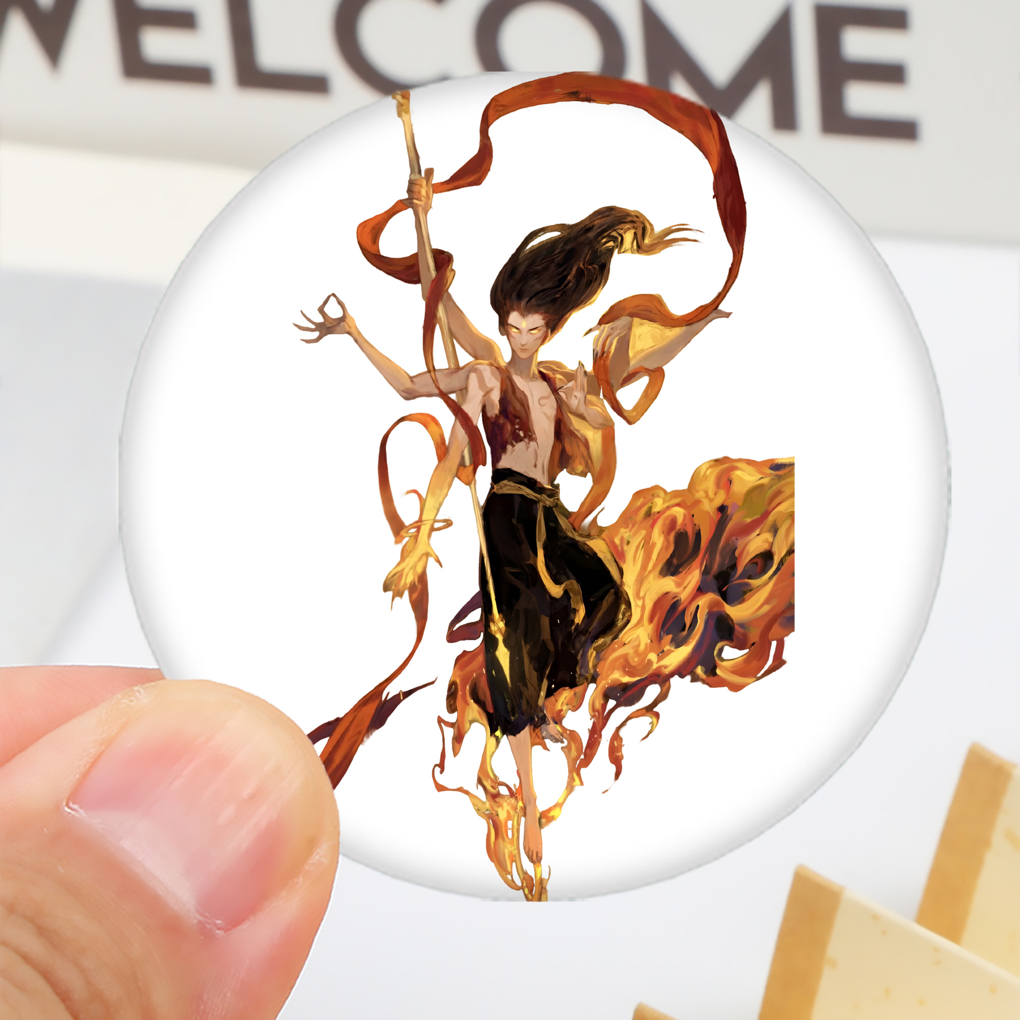 Ne Zha 2 ナタ 魔童の大暴れ 6cm 缶バッジ 複数セット