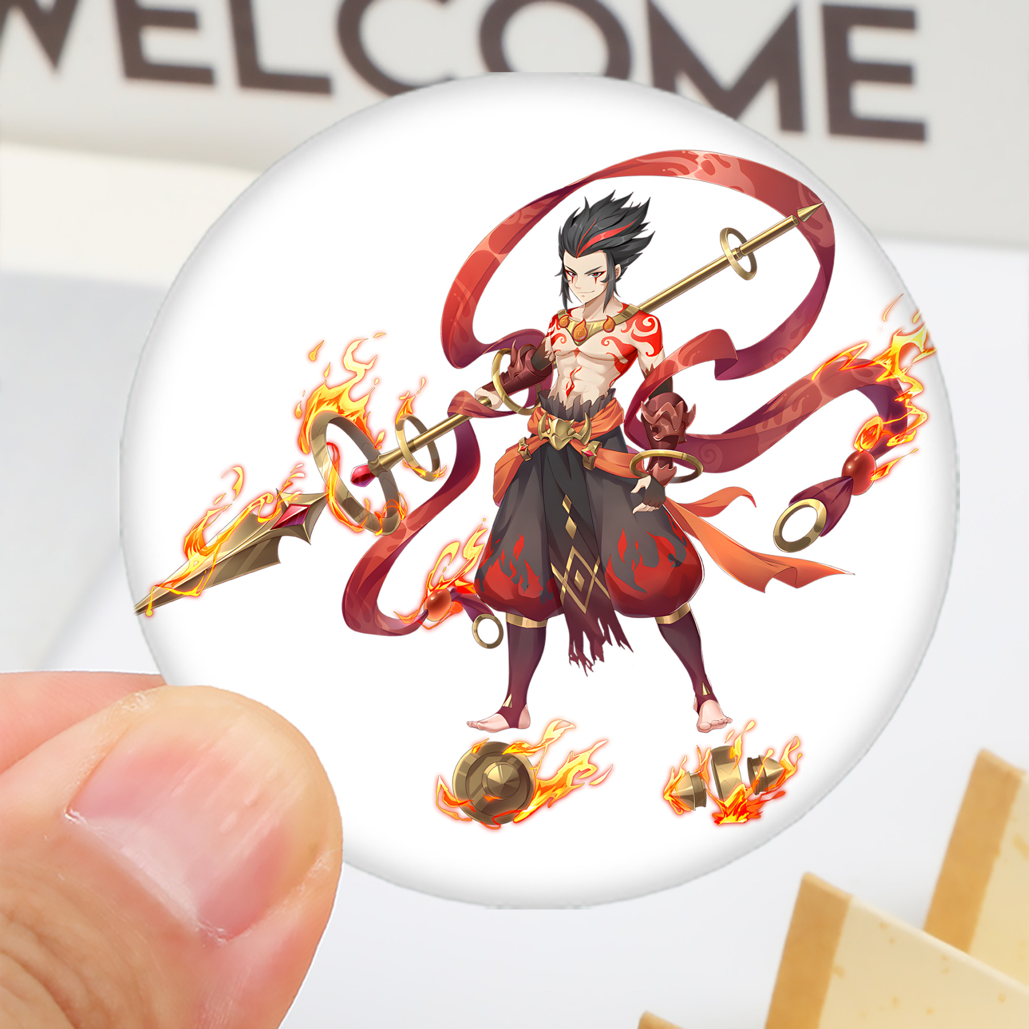 Ne Zha 2 ナタ 魔童の大暴れ 6cm 缶バッジ 複数セット